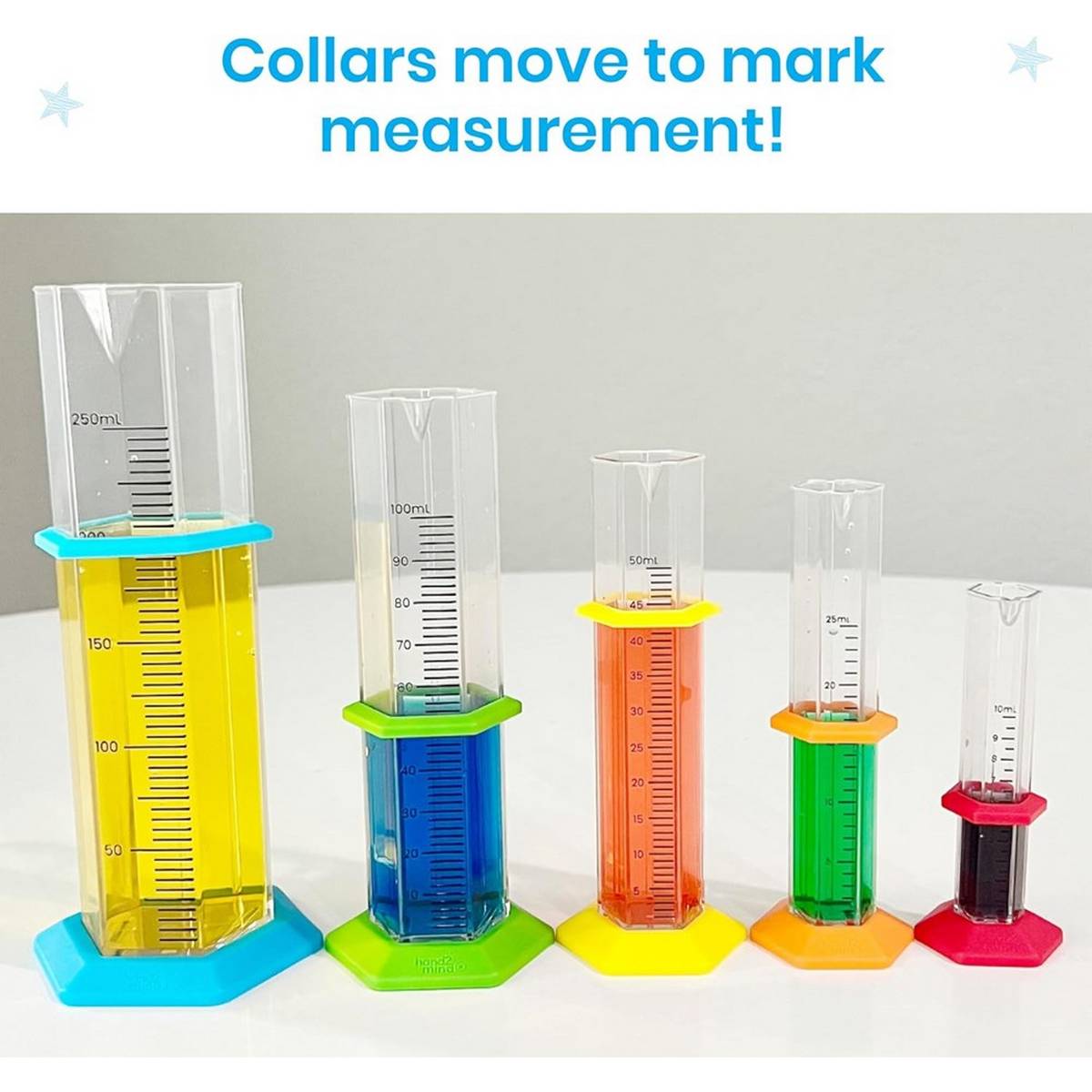 Learning Resources Starter Science Graduated Cylinder Set - ABC School Supplies