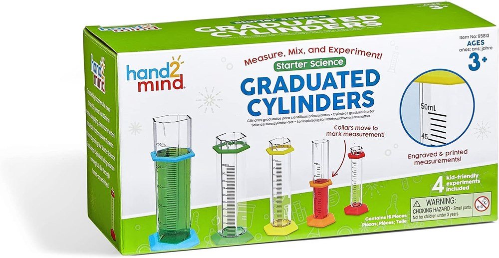 Learning Resources Starter Science Graduated Cylinder Set - ABC School Supplies