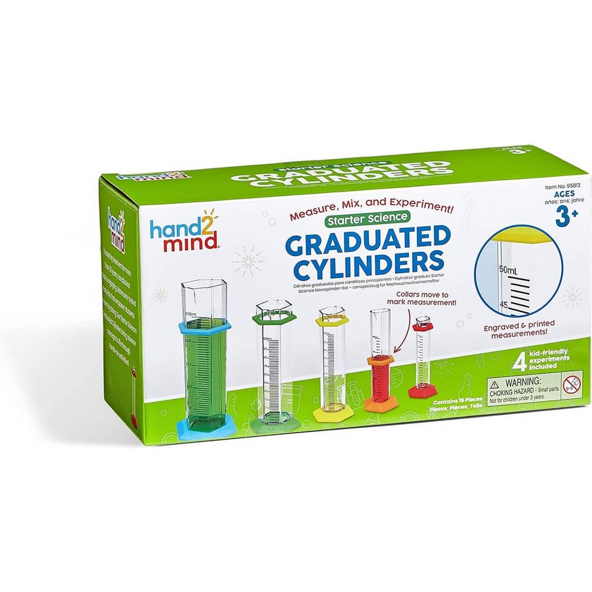 Learning Resources Starter Science Graduated Cylinder Set - ABC School Supplies