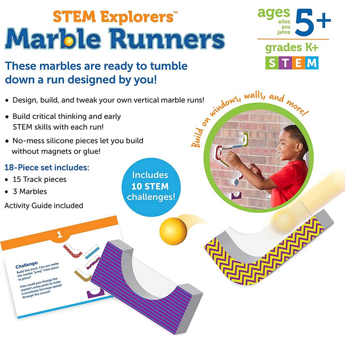 Learning Resources Stem Explorers™ Marble Runners - ABC School Supplies