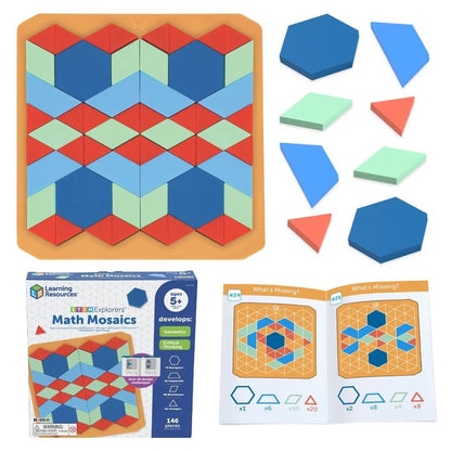 Learning Resources STEM Explorers Math Mosaics - ABC School Supplies