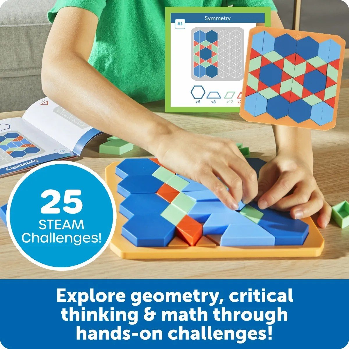 Learning Resources STEM Explorers Math Mosaics - ABC School Supplies