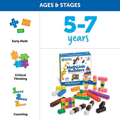 Learning Resources Stem Explorers™ Mathlink® Builders - ABC School Supplies