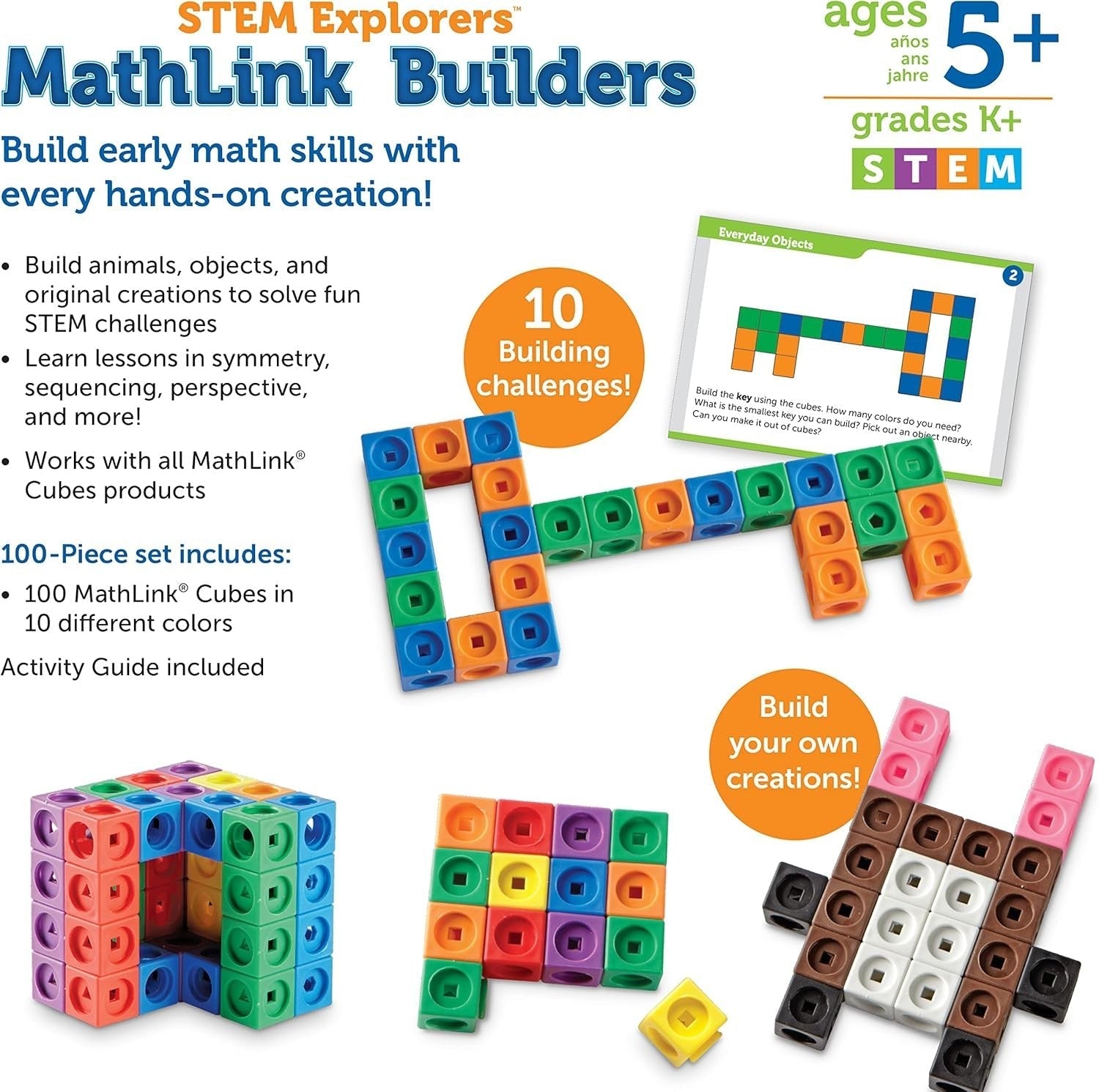 Learning Resources Stem Explorers™ Mathlink® Builders - ABC School Supplies