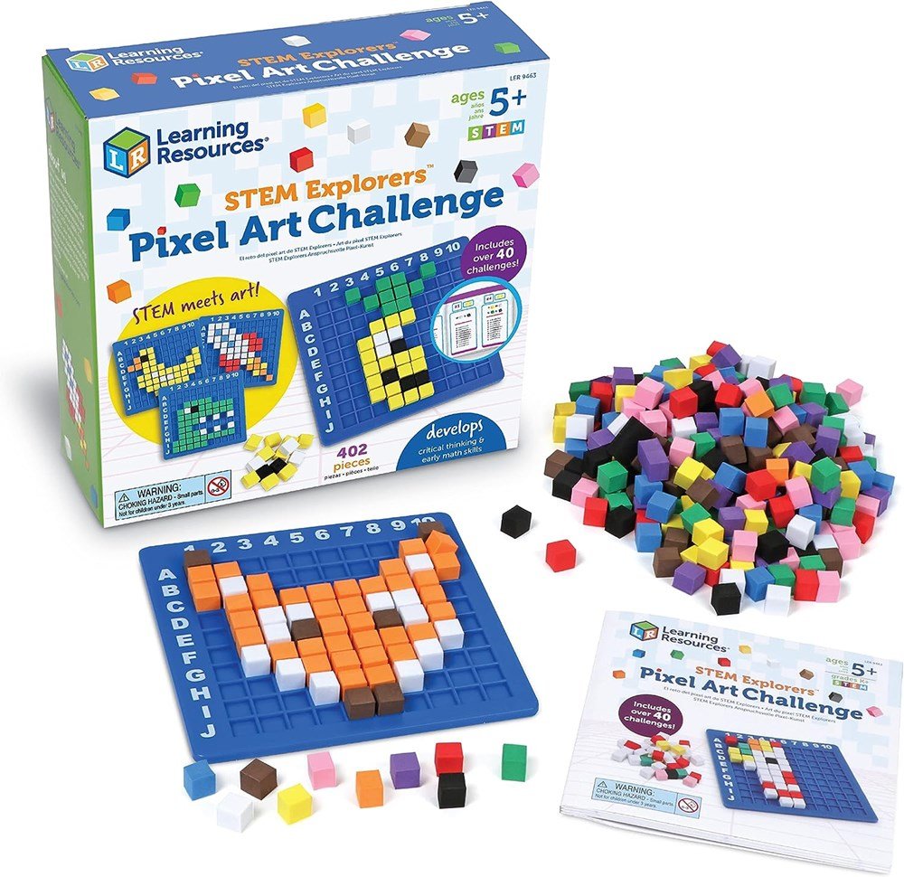 Learning Resources Stem Explorers™ Pixel Art Challenge - ABC School Supplies