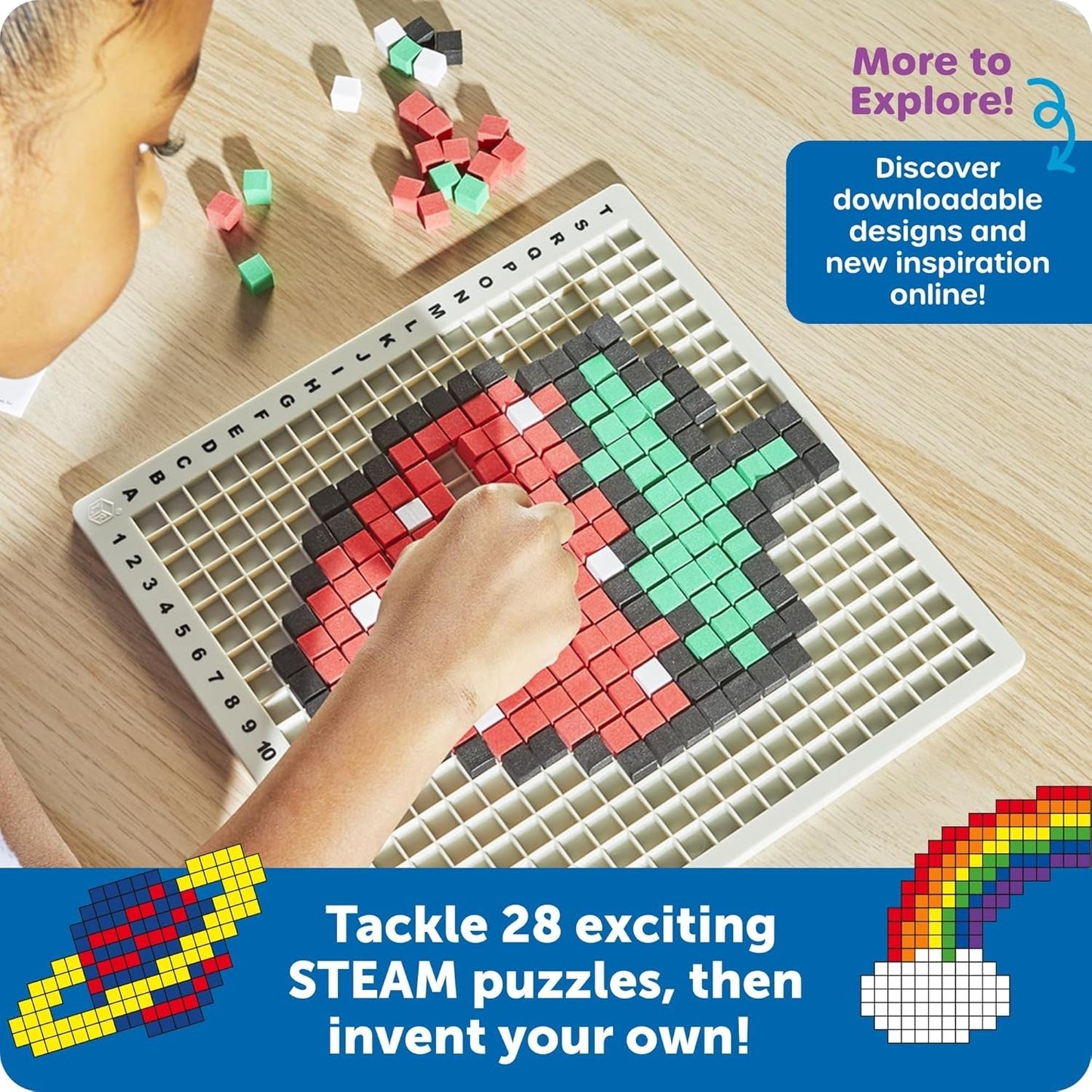 Learning Resources STEM Explorers Pixel Art Pro - ABC School Supplies