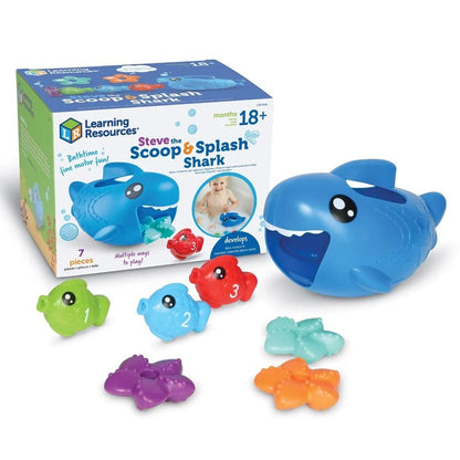 Learning Resources Steve The Scoop & Splash Shark™ - ABC School Supplies