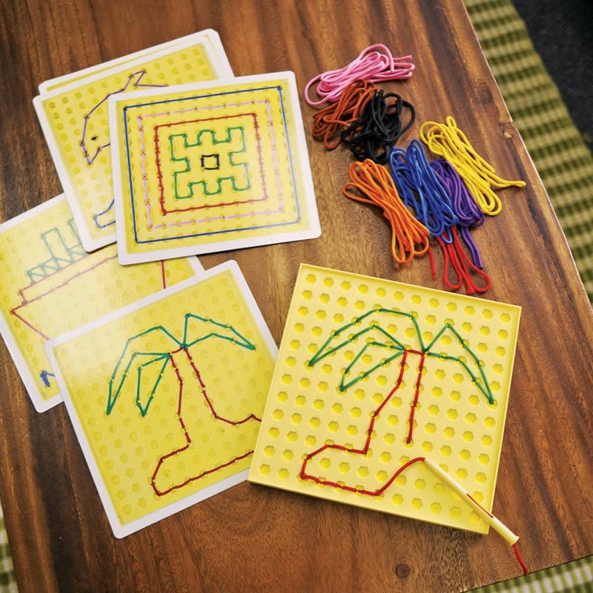 Learning Resources String - Along Lacing Kit And Pattern Cards - ABC School Supplies