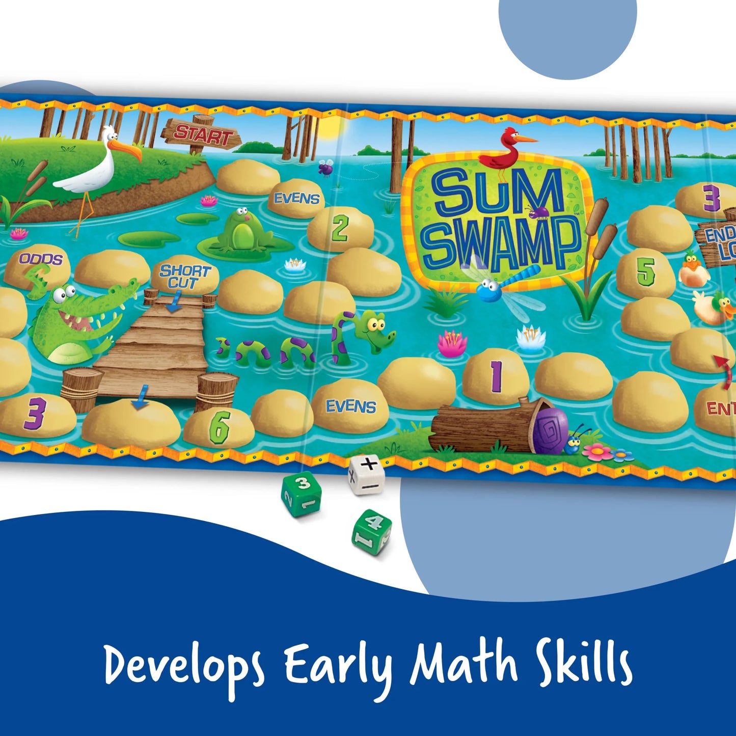 Learning Resources Sum Swamp™ Addition & Subtraction Game - ABC School Supplies