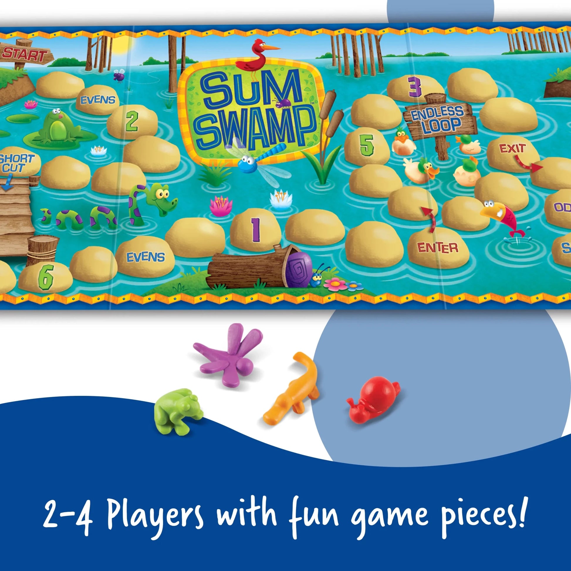 Learning Resources Sum Swamp™ Addition & Subtraction Game - ABC School Supplies