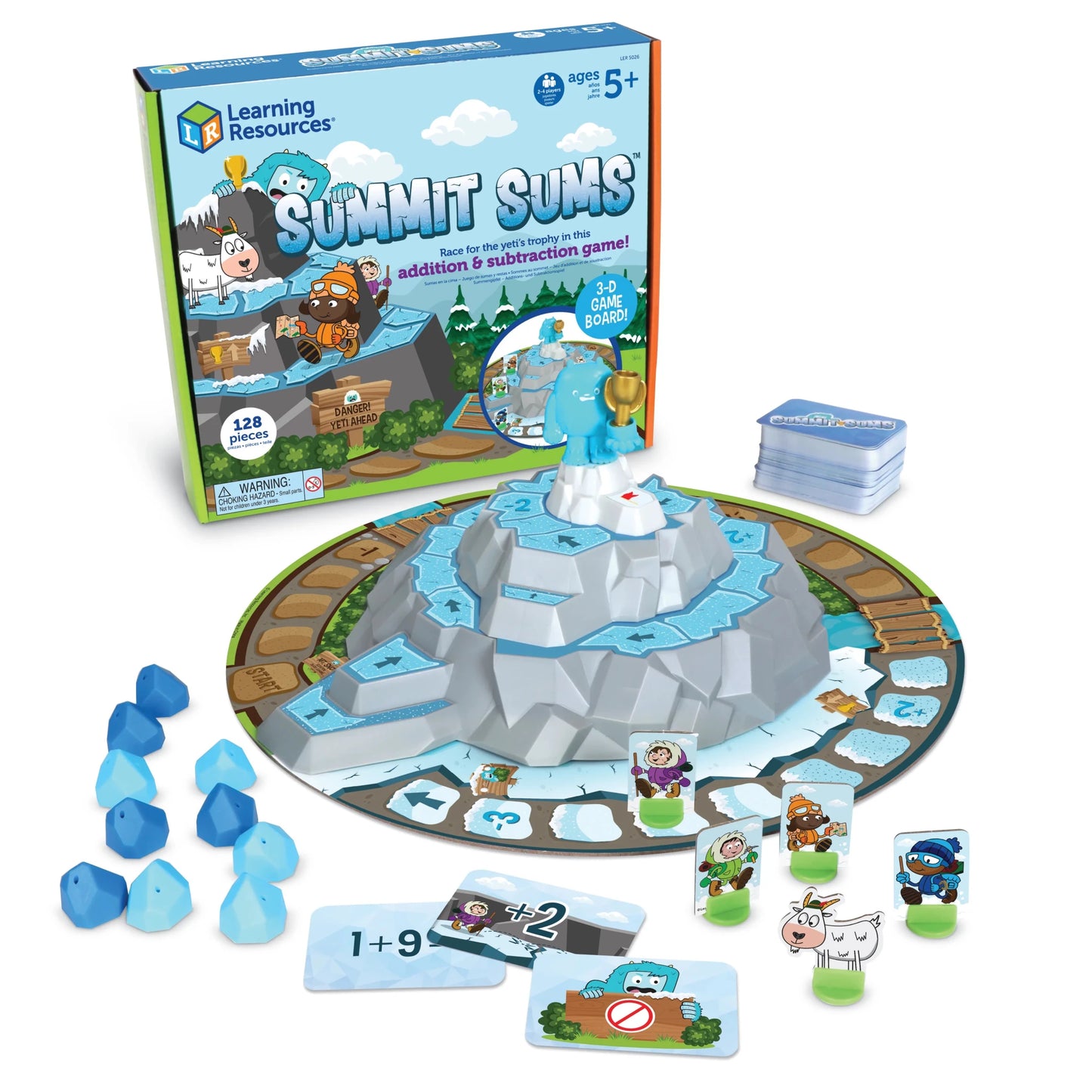 Learning Resources Summit Sums - A 3-D Math Challenge Game - ABC School Supplies