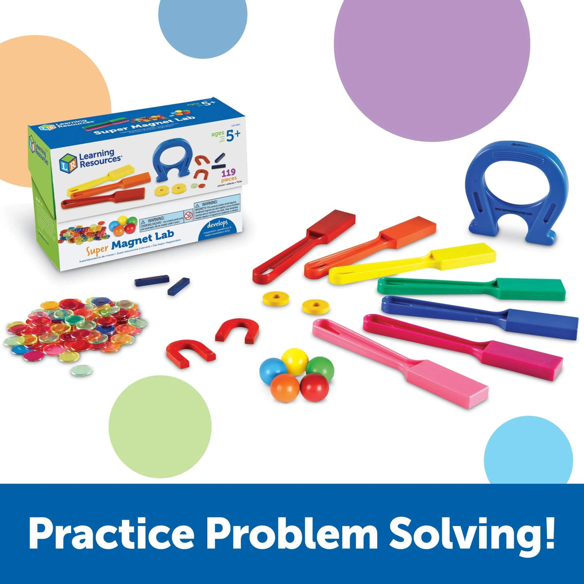 Learning Resources Super Magnet Classroom Lab Kit - ABC School Supplies