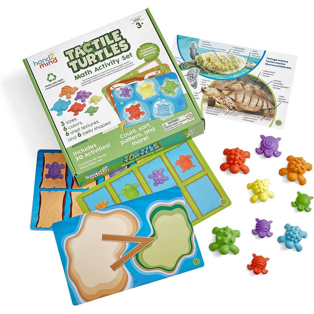 Learning Resources Tactile Turtles Maths Activity Set - ABC School Supplies