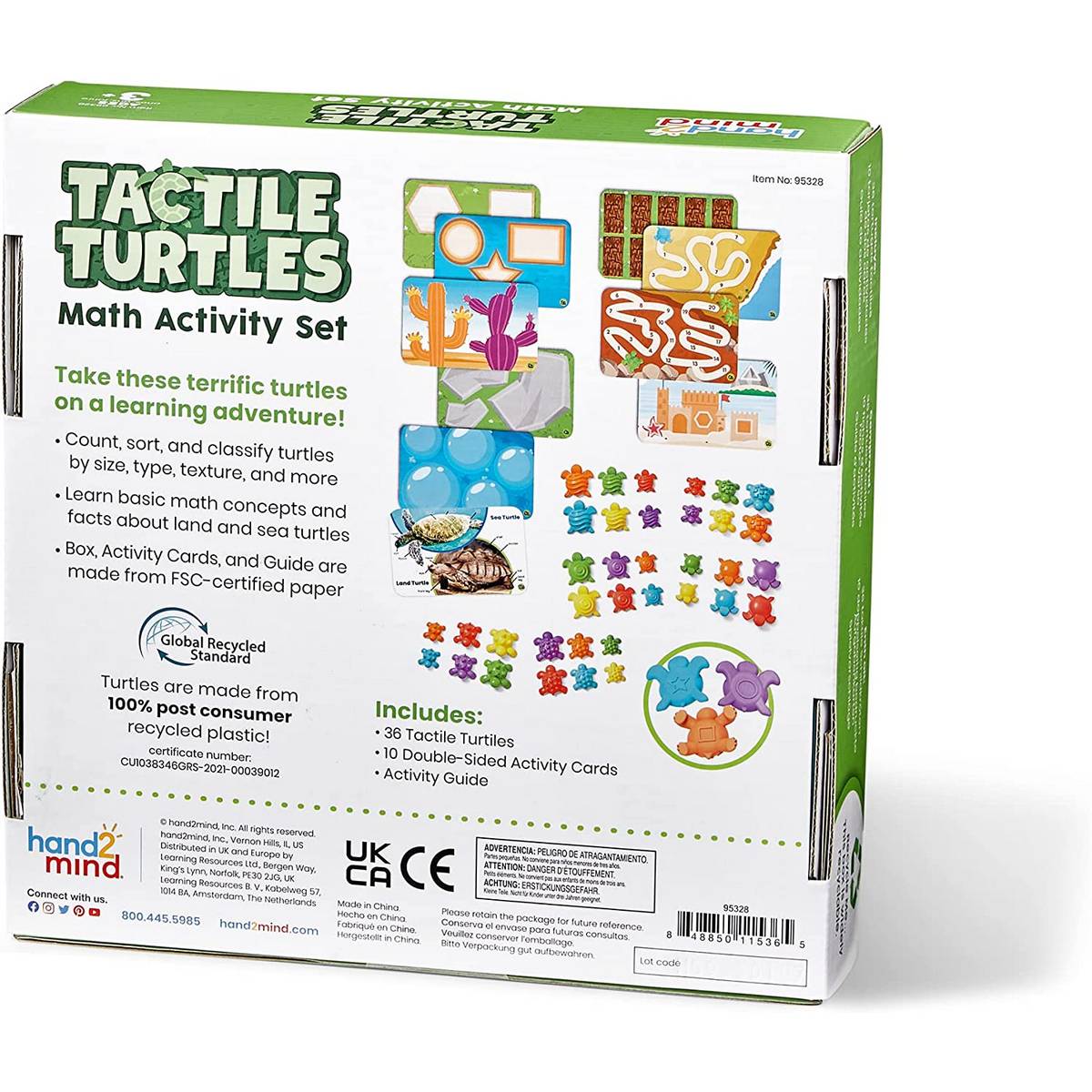 Learning Resources Tactile Turtles Maths Activity Set - ABC School Supplies