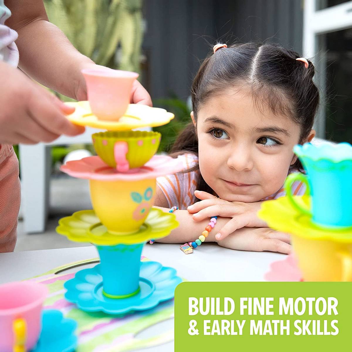 **Learning Resources Teacup Pile - Up!â¢ Relay Game - ABC School Supplies