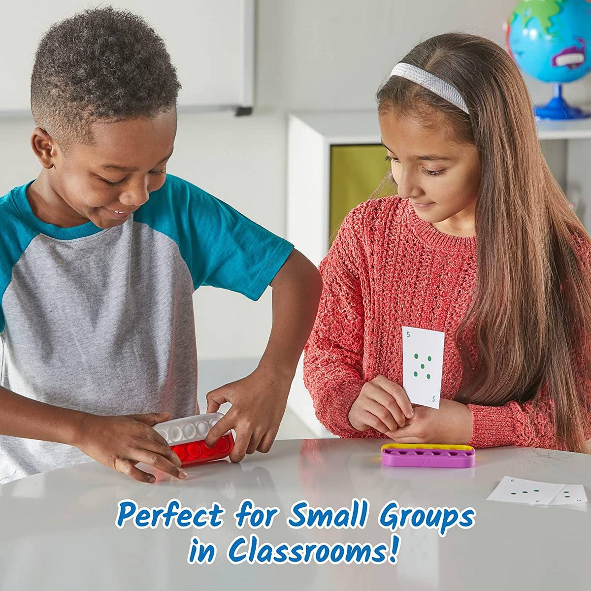 Learning Resources Tenframe Sensory Bubble Poppers (Set Of 6) - ABC School Supplies
