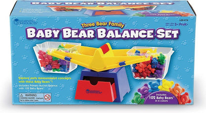 Learning Resources Three Bear Family® Baby Bear™ Balance Set - ABC School Supplies