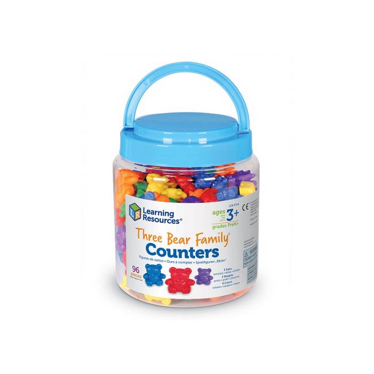 Learning Resources Three Bear Family® Counters (Set Of 96) - ABC School Supplies