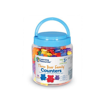 Learning Resources Three Bear Family® Counters (Set Of 96) - ABC School Supplies