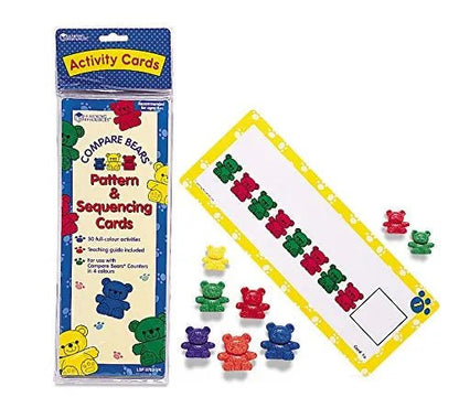 Learning Resources Three Bear Family Pattern Cards (Set of 16) - ABC School Supplies