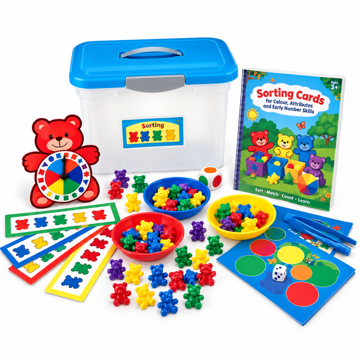 Learning Resources Three Bear Family® Sort, Pattern & Play Activity Set - ABC School Supplies