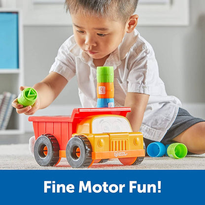 Learning Resources Tony The Peg Stacker Dump Truck™ - ABC School Supplies
