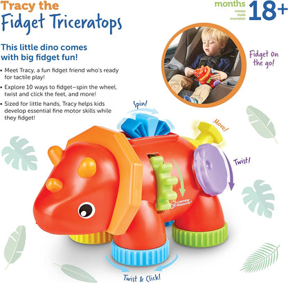 Learning Resources Tracy The Fidget Triceratops - ABC School Supplies