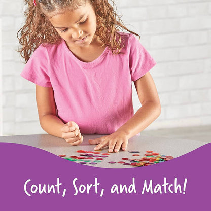 Learning Resources Transparent Counters (Set of 250) - ABC School Supplies