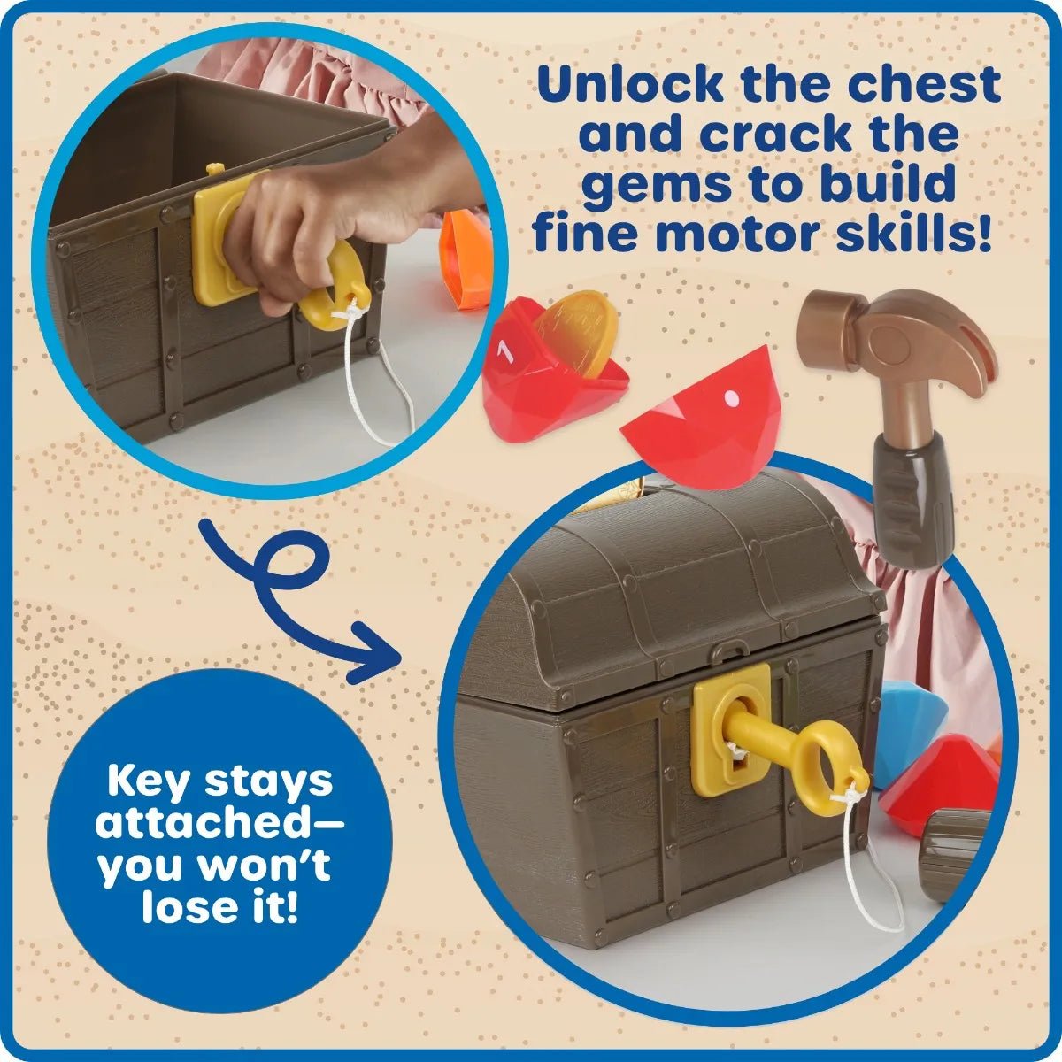 Learning Resources Treasure Chest - ABC School Supplies
