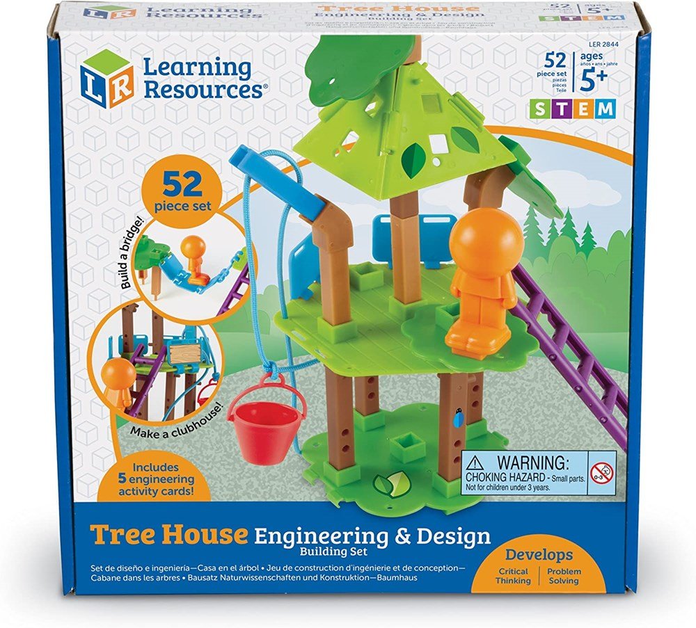 **Learning Resources Treehouse: Engineering & Design Building Set - ABC School Supplies