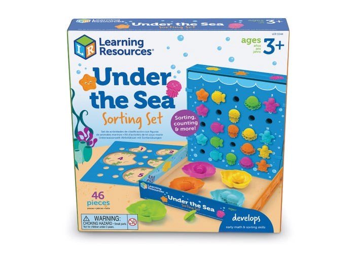 **Learning Resources Under The Sea Sorting Set - ABC School Supplies