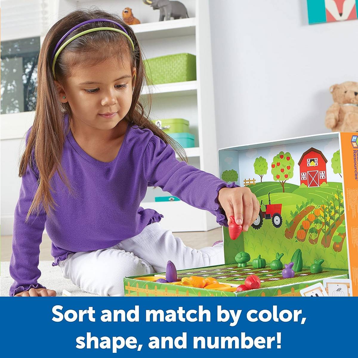 Learning Resources Veggie Farm Sorting Set - ABC School Supplies