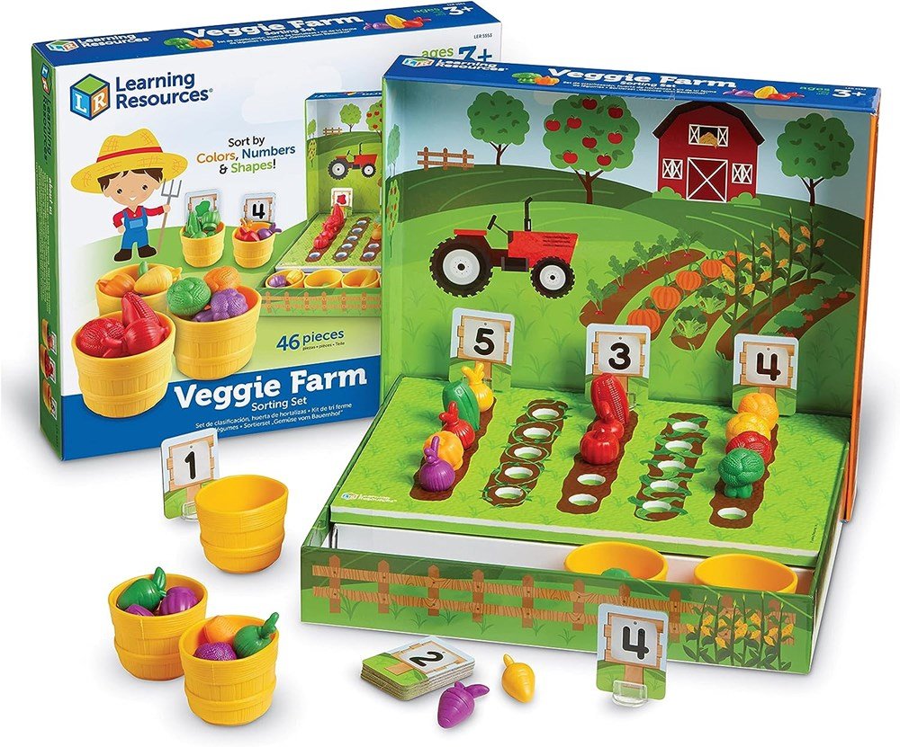 Learning Resources Veggie Farm Sorting Set - ABC School Supplies