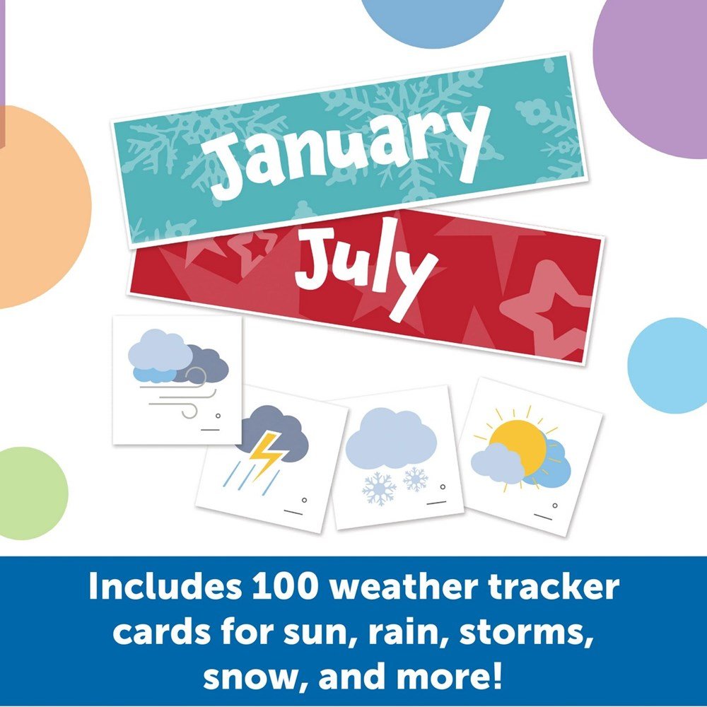 Learning Resources Weather Tracker Pocket Chart - ABC School Supplies