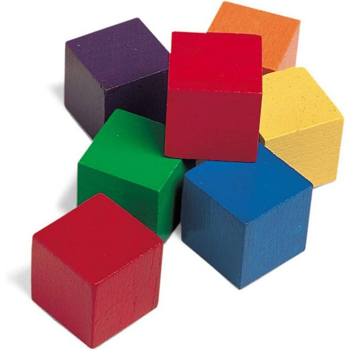 Learning Resources Wooden Colour Cubes™ (Set Of 102) - ABC School Supplies