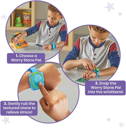 **Learning Resources Worry Stone Pals (Sensory Wristband) - ABC School Supplies