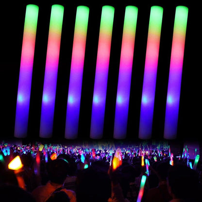 Led Foam Glow Sticks - Multi Colour - ABC School Supplies