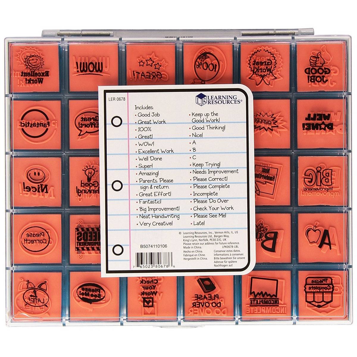 Learning Resources Teacher Incentive Stamps