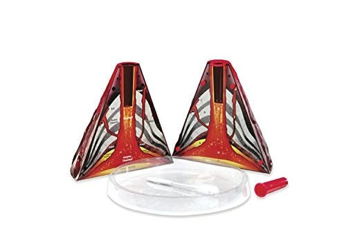 Erupting CrossSection Volcano Model