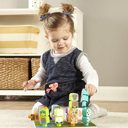 Peg Friends Stacking Farm