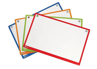 **Learning Resources Magnetic Collaboration Whiteboards (Set of 4)