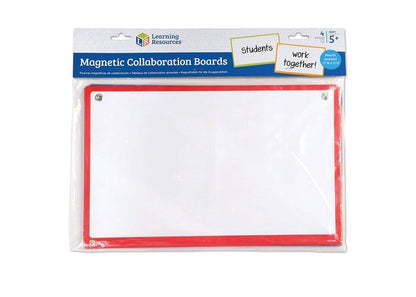 **Learning Resources Magnetic Collaboration Whiteboards (Set of 4)