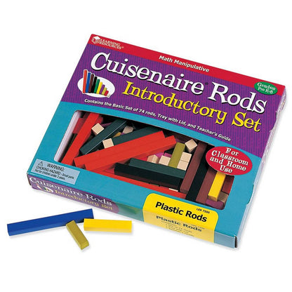Cuisenaire® Rods Introductory Set, Plastic