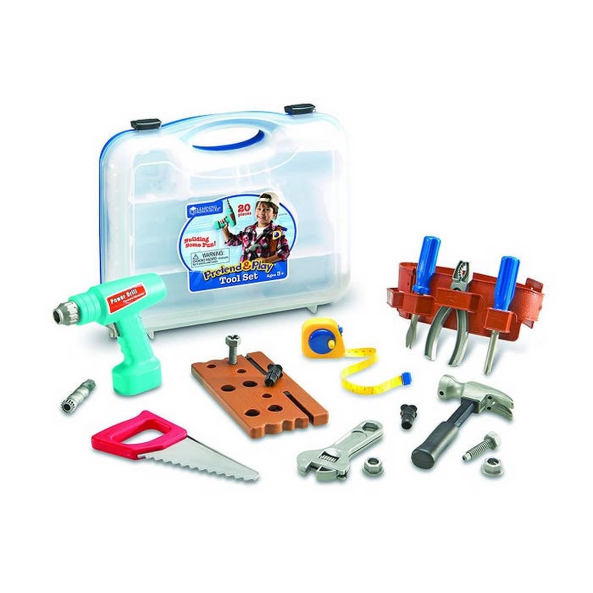 Pretend & Play® Work Belt Tool Set