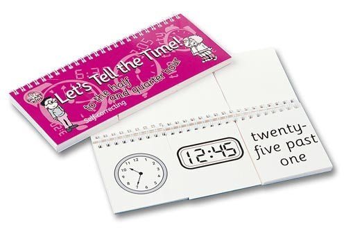 **Let's Tell The Time â€“ Hour Flip Book - ABC School Supplies