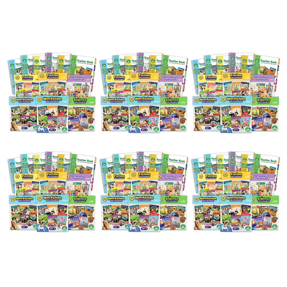 Letters & Sounds Decodable Readers Classroom Complete Kit - ABC School Supplies