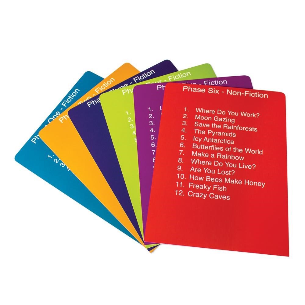 Letters & Sounds Decodable Readers Holders Set Of 6 - ABC School Supplies