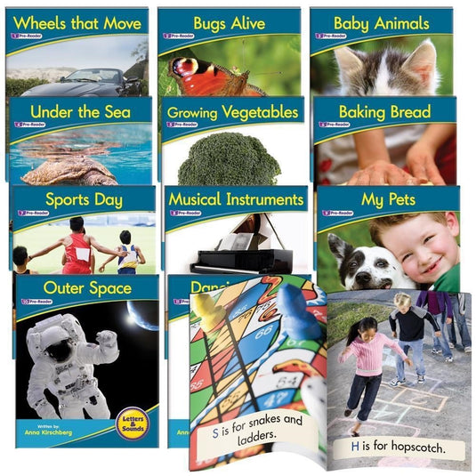 Letters & Sounds Phase 1 Set 1 Non-Fiction - ABC School Supplies