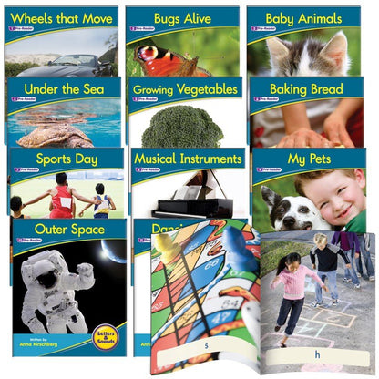 Letters & Sounds Phase 1 Set 1 Non - Fiction - 6 Pack - ABC School Supplies