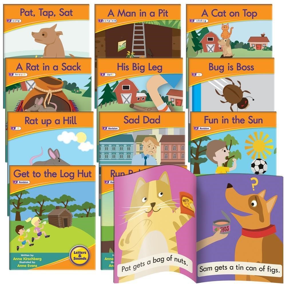 Letters & Sounds Phase 2 Set 1 Fiction - ABC School Supplies